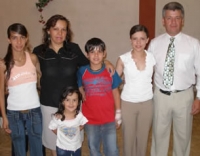 Pastor Fernando and Cristina Novoa and family