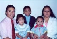 Pastors Pedro and Areseli Cardoza and children