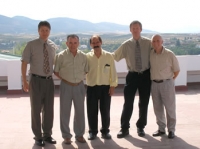 Greig, Pastor Manuel, Pedro, Robert and church elder