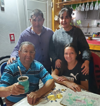 Ivan & Rosana & Hosts Luis & Inez