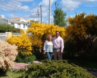 Pastor Silvina Petros and husband