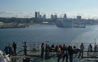 Ready to cross the Baltic Sea