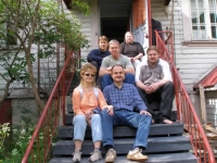 Our German friends, Hannu, Arja, Greig and Robert