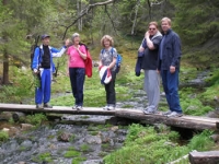 Pastor Jorma, Tarja, Tuula, Hannu and Robert
