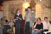 Irmeliâ€™s house meeting - Tuula and Greig