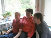 Robert, Anni, and Greig