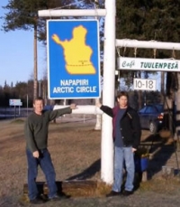 Crossing the Arctic Circle