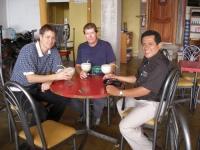Greig, Ed, and Pastor Tito