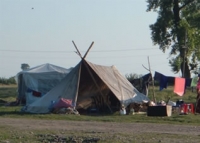 Typical Gypsy camp