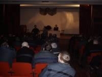 Speaking to about 100 inmates