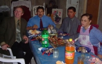 Pastor Antonio, wife Cristina Toloza, and Pedro