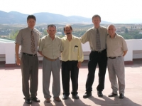 Greig, Pastor Manuel, Pedro, Robert and church elder