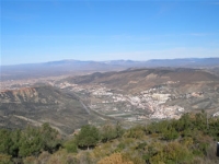 East from the mountains
